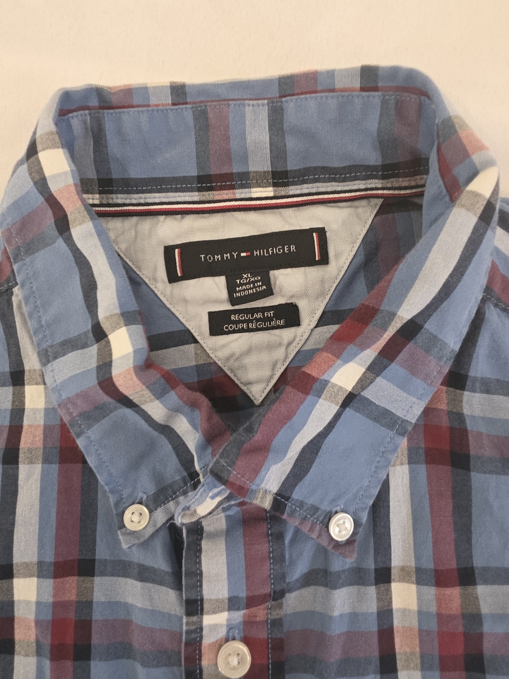 Tommy Hilfiger Cotton Collection All Occasions Shirt Men Size XL